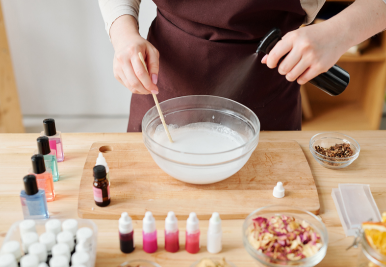 Zubereitung aromatherapeutischer Mischungen